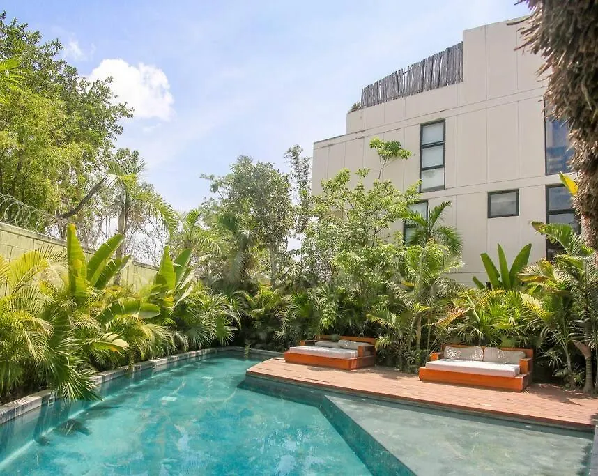 Dhalia - Private Roof With Pool & Beach Club Access Tulum Apartmán